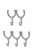 Chrome (-C) Hooks & Brackets