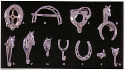 Chrome (-C) Hooks & Brackets