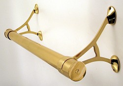 7197 Blanket Bar Brass